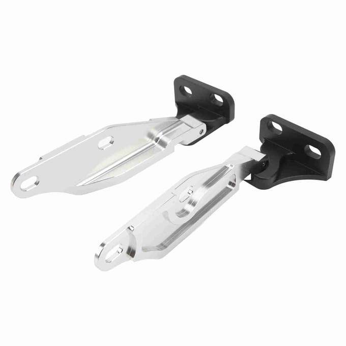 Loquet de déverrouillage de charnière de capot en aluminium billetté pour CIVIC EK 1996 à 2000 white