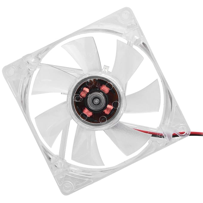 80mm LED Licht 12V 4Pin Stille PC Behuizing Koelventilator Computer Koeler Blauw white