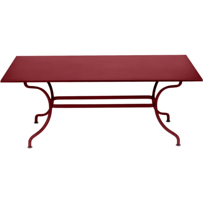 Fermob Romane tafel hoekig - 43 chili