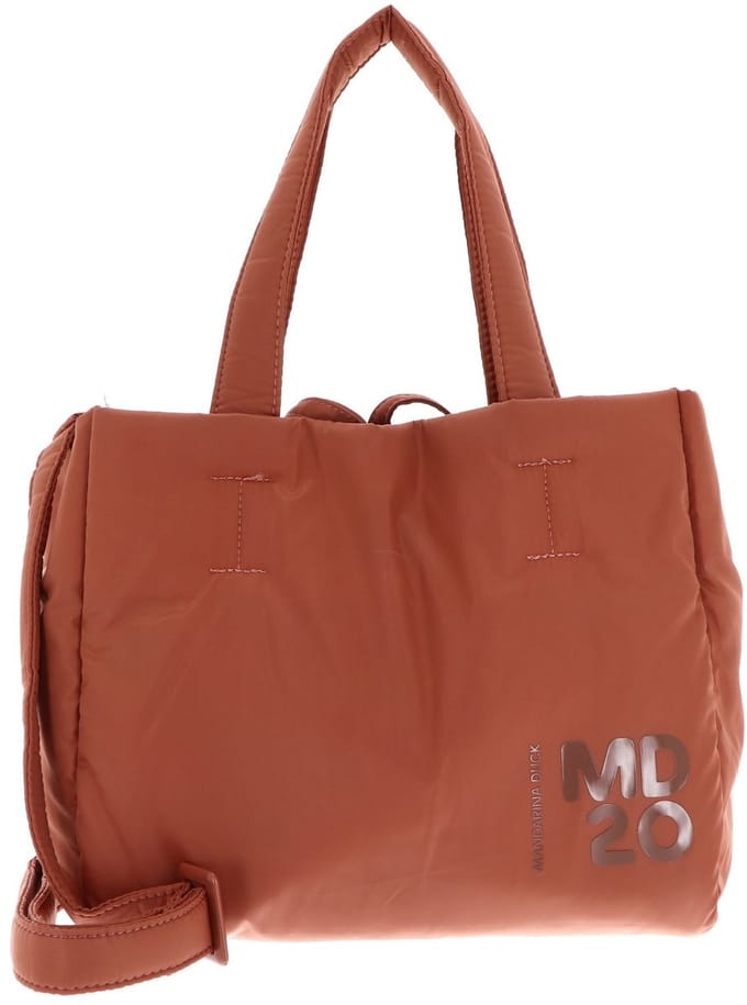 MANDARINA DUCK schoudertas handtas MD20 Balloon Tote Winter Rose zalmroze