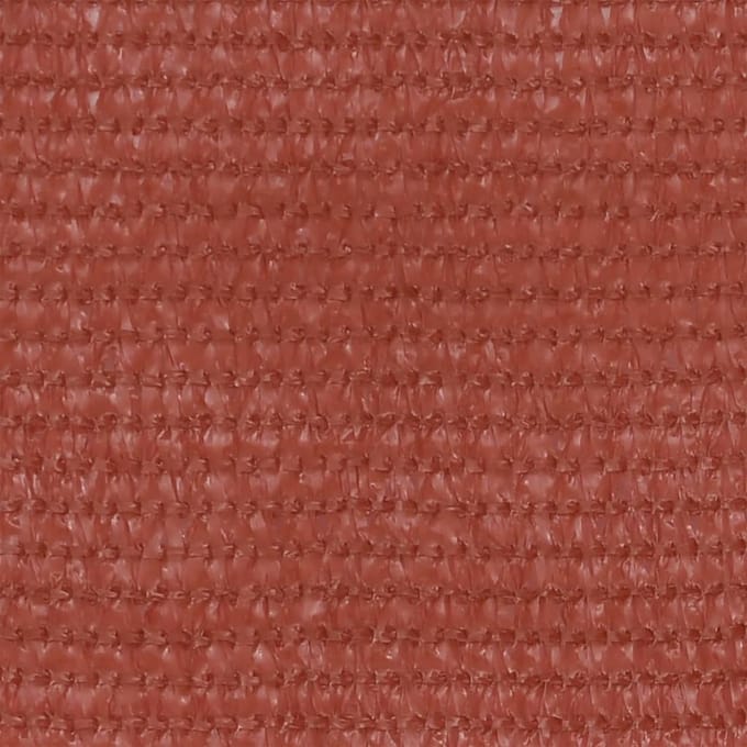 vidaXL - Balkonscherm - 90x600 - cm - HDPE - terracottakleurig
