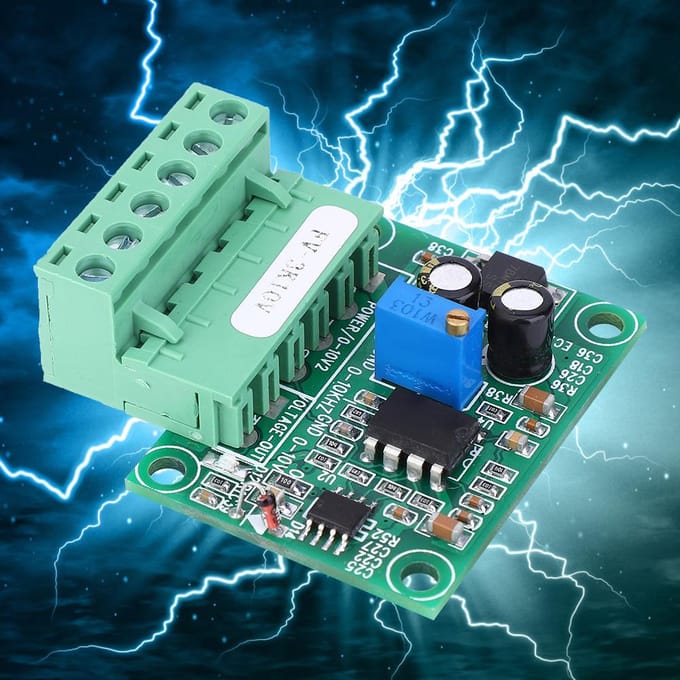 FV3KHz10V Frequentie-Spanningsomzettermodule 0~3Khz naar 0~10V Digitaal naar Analoog Signaalmodule