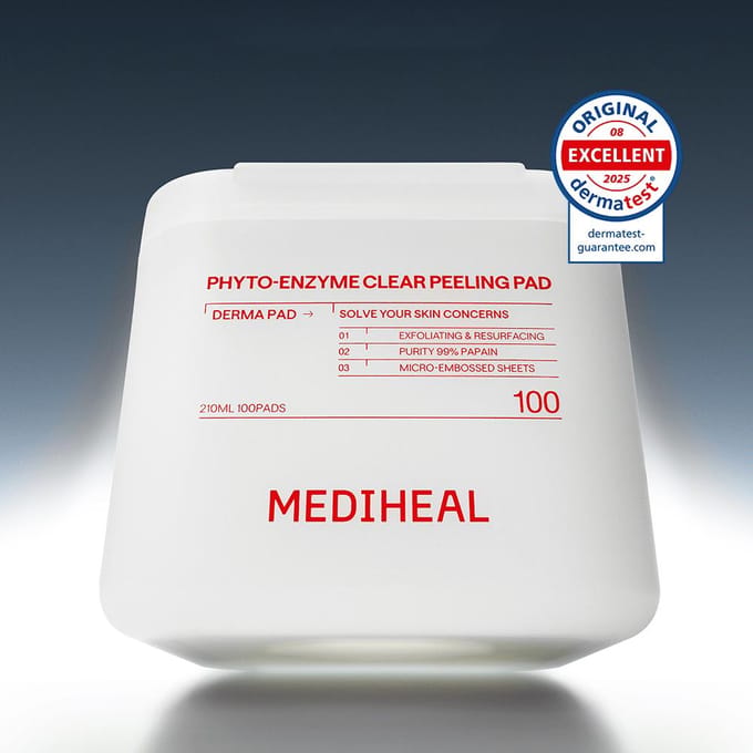 [MEDIHEAL] Phyto-Enzyme Clear Peeling Pad 170ml 100ST white