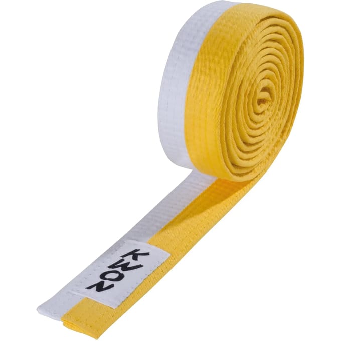 Budō riem 2 kleuren Kwon