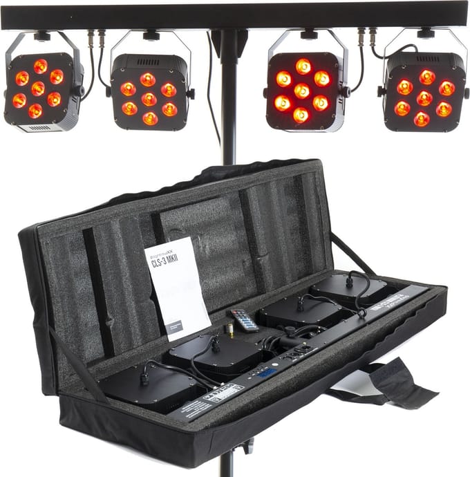 lightmaXX Platinum CLS-3 MkII 28x 8W RGBW - Met LED-spotlights