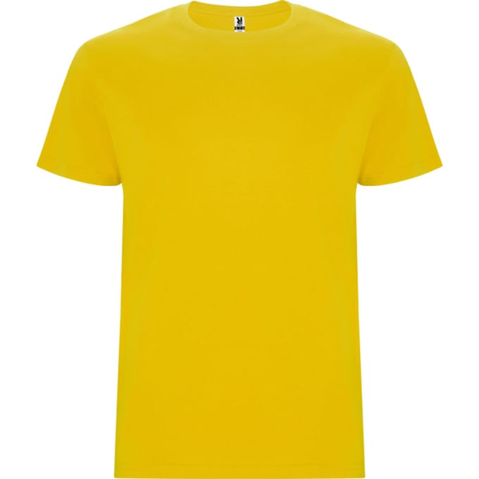 Roly Heren Stafford T-Shirt (Geel)