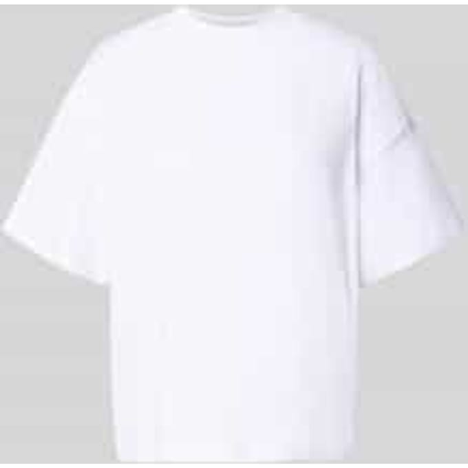 Oversized T-shirt met motief- en logo-print model 'NIVELLES'