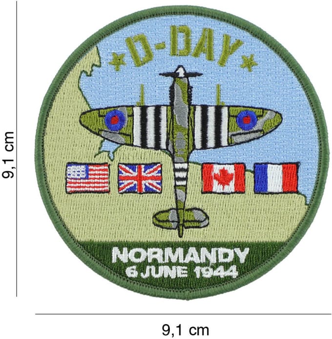Embleem stof D-Day Spitfire