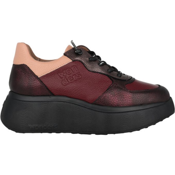 Wonders Roma 30 - dames sneaker - Rood - maat 42 (EU) 9 (UK)