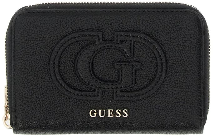 GUESS portemonnee Isola SLG Zip Around Wallet Black zwart