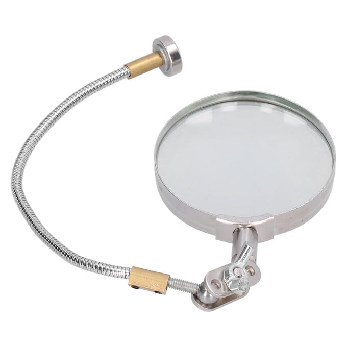 Helping Hand Vergrootglas Flexibele Hals Desktop Vergrootglas voor Solderen Lezen Hobby's Knutselen