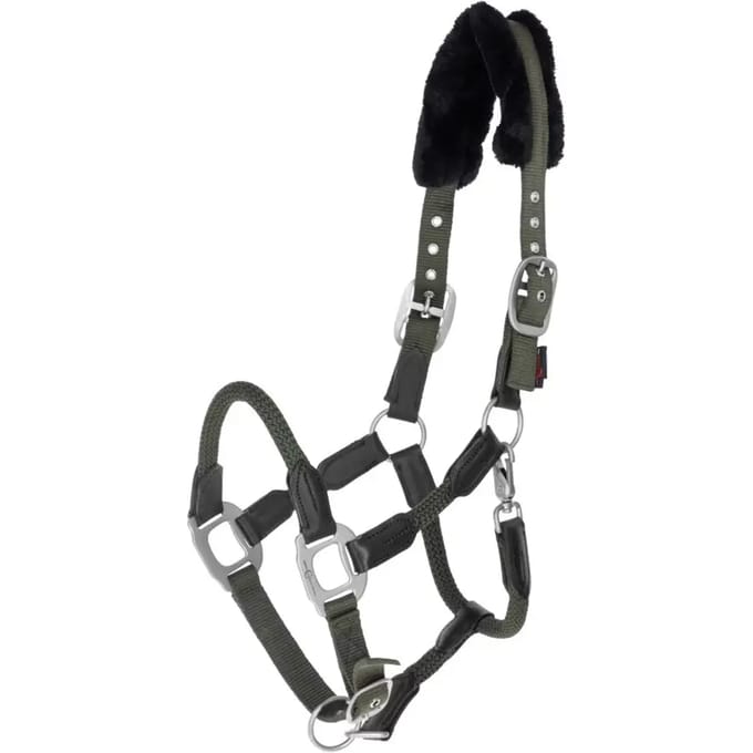 Covalliero CORDANO Pony Halster - Olijfgroen Maat 1