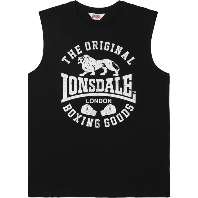 Lonsdale London BOLDRON Heren Top - zwart - M