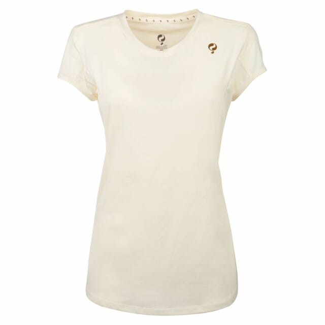 Q1905 Tee brush mesh q snow white