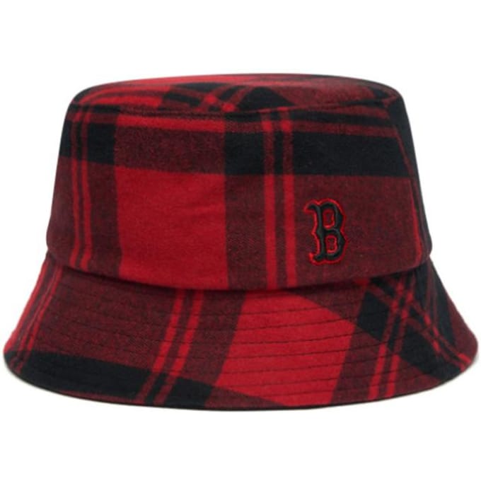 Chapeaux seaux en coton MLB Unisexes Rouge Mode 3AHTCW11643RDS 57 rouge