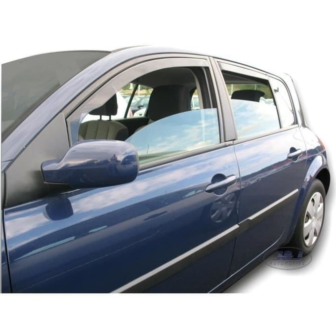 J&J AUTOMOTIVE | Heko Deflecteurs d'air Déflecteurs de Vent Pour Renault Megane 2, 5P. Berlina 2002-2008