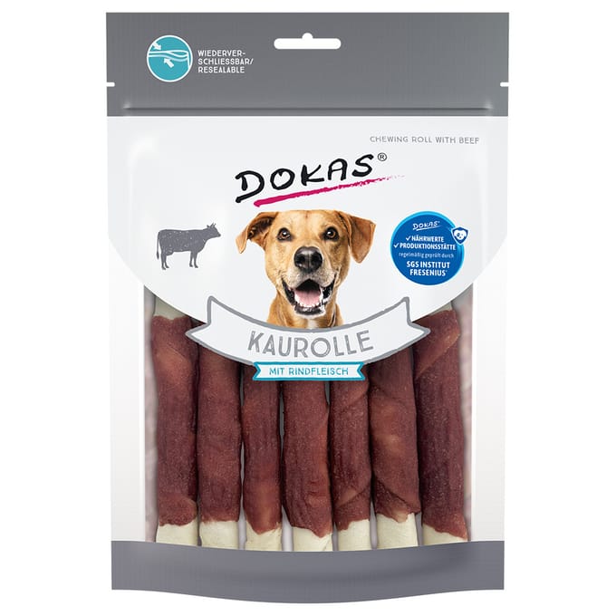 Dokas Kauwrollen - Rundvlees 6 x 190 g