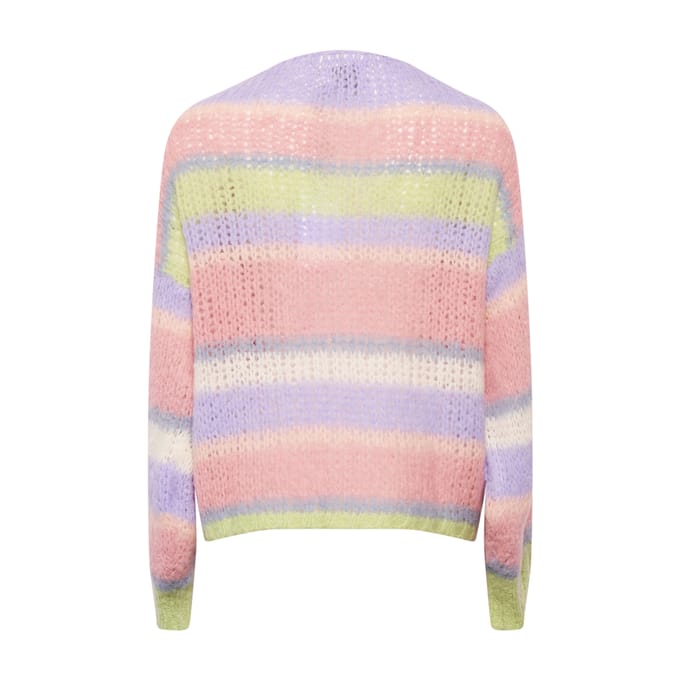 Rona Ella gebreide cardigan in roze