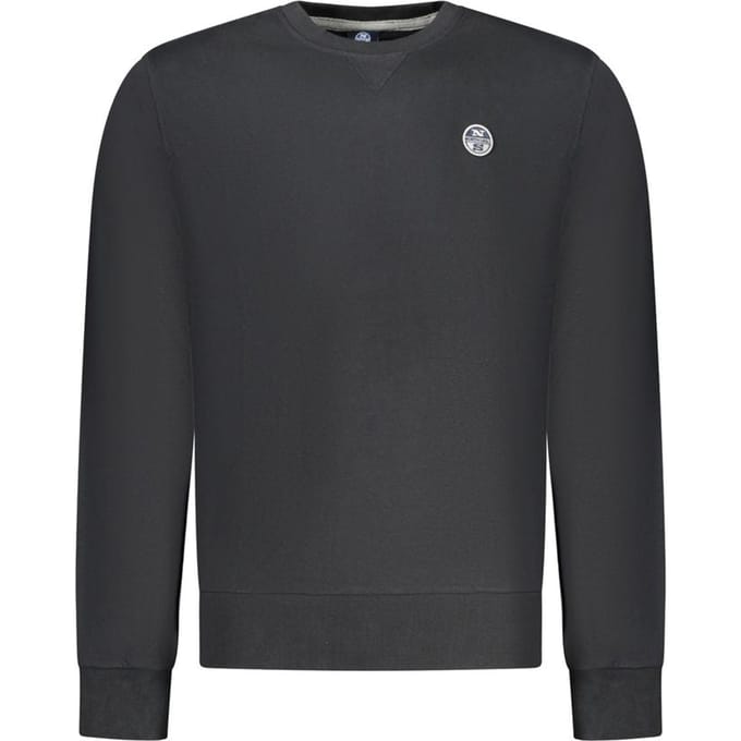 North Sails Zwarte Katoenen Heren Sweater