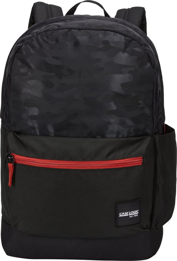 Case Logic Campus Founder 26L - Laptop Rugzak 15 inch - Zwart & Rood Camo