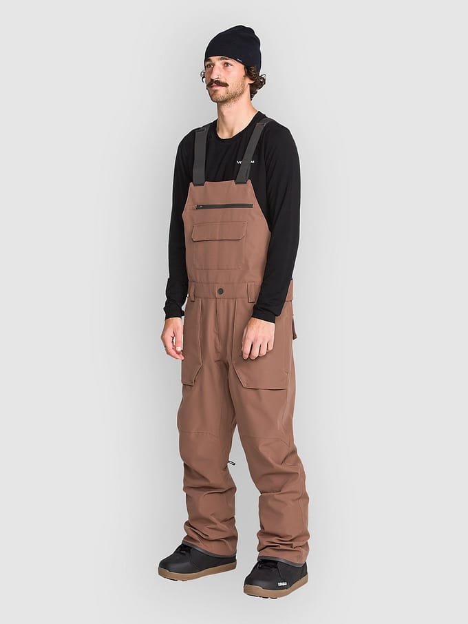 Volcom Roan Overall Bib Pants bruin