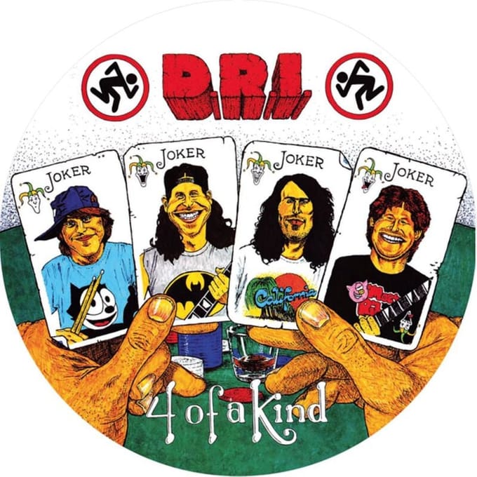 D.R.I. LP - Four of a kind - voor Geen - standaard