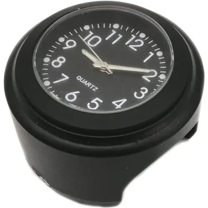 Horloge op motorfietsstuur Brazoline