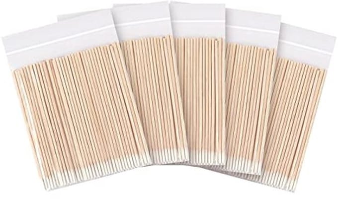 Microblading Wattenstaafjes Houten Katoenen Applicators 500 Stuks