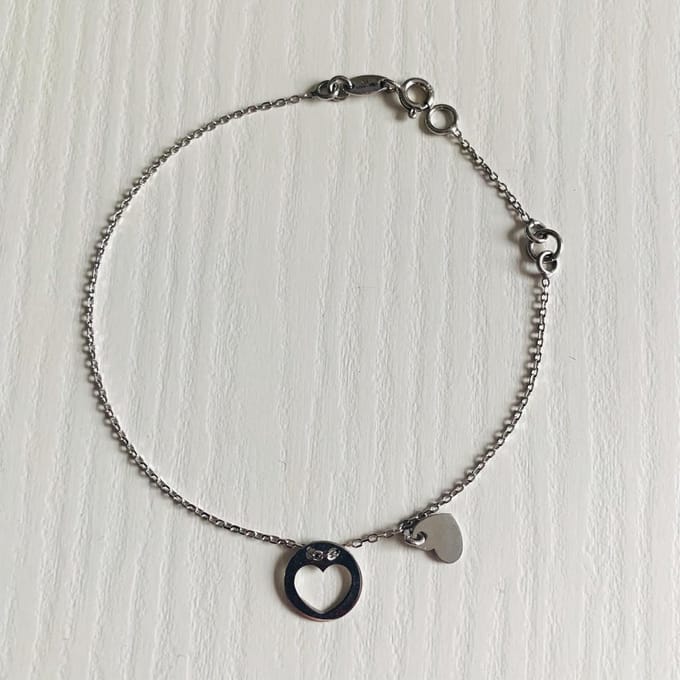 Armband open heart