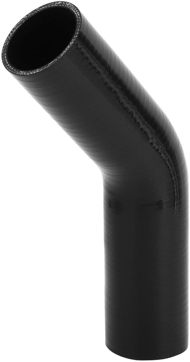 Dailygoods - Silicone Slang 57mm ID 150mm Lengte 45 Graden Universeel