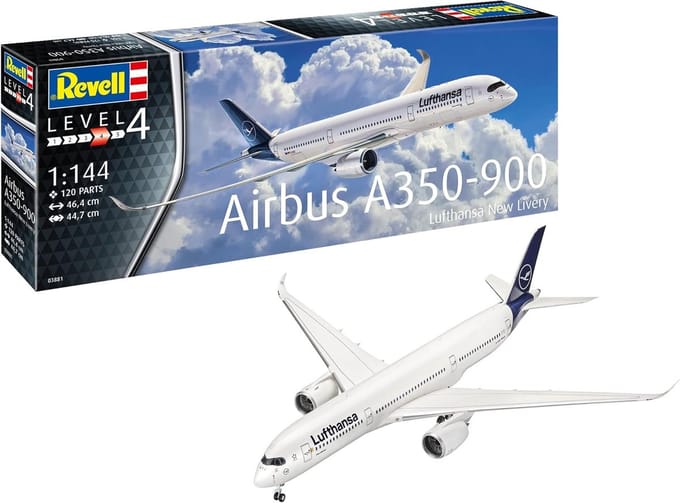 Airbus A350-900 Modelbouwset met Nieuwe Livery