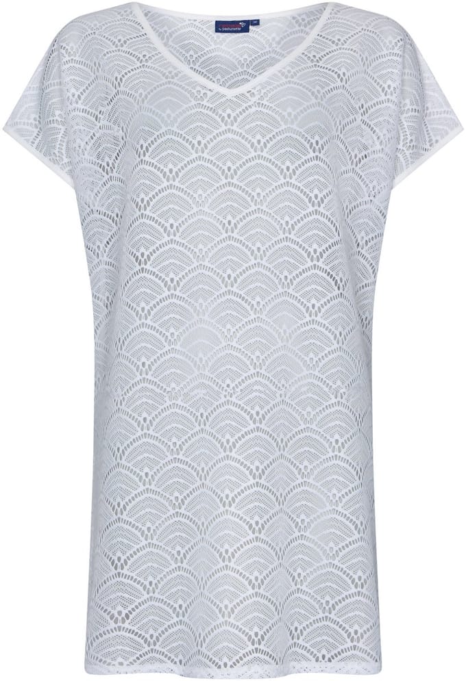 Rebelle Cover-Up Beach Basics - Wit - Polyester - Maat 48