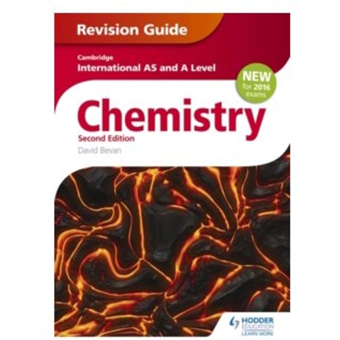 Cambridge international as/a level chemistry revision guide - David Bevan
