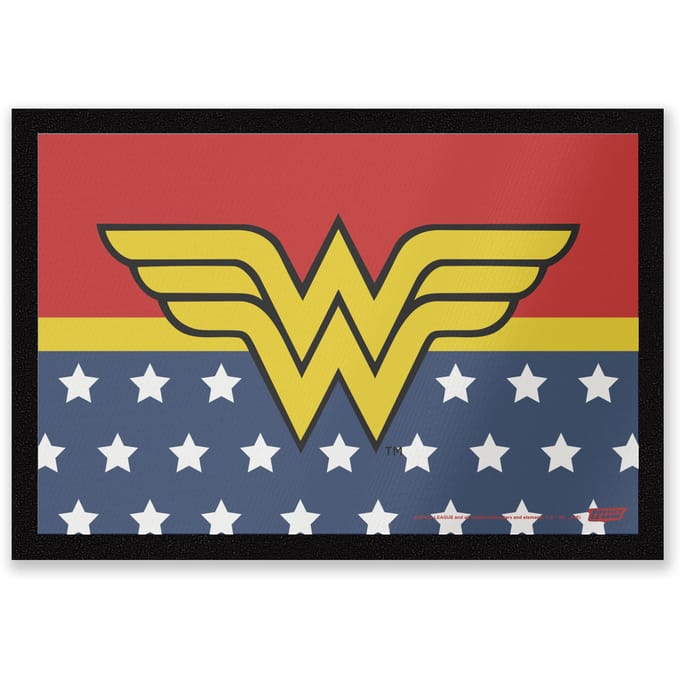 DC Comics Wonder Woman Logo Entrance Mat