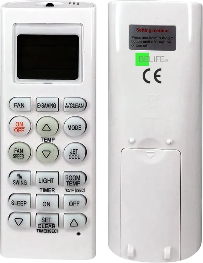 Universele LG airco afstandsbediening - Werkt direct
