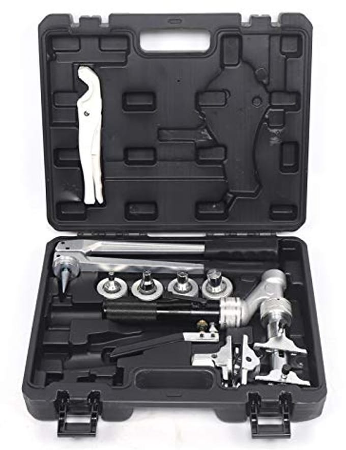 Hydraulische Perstang Set voor Rehau Sluitstukken - Ergonomisch Persgereedschap 3T