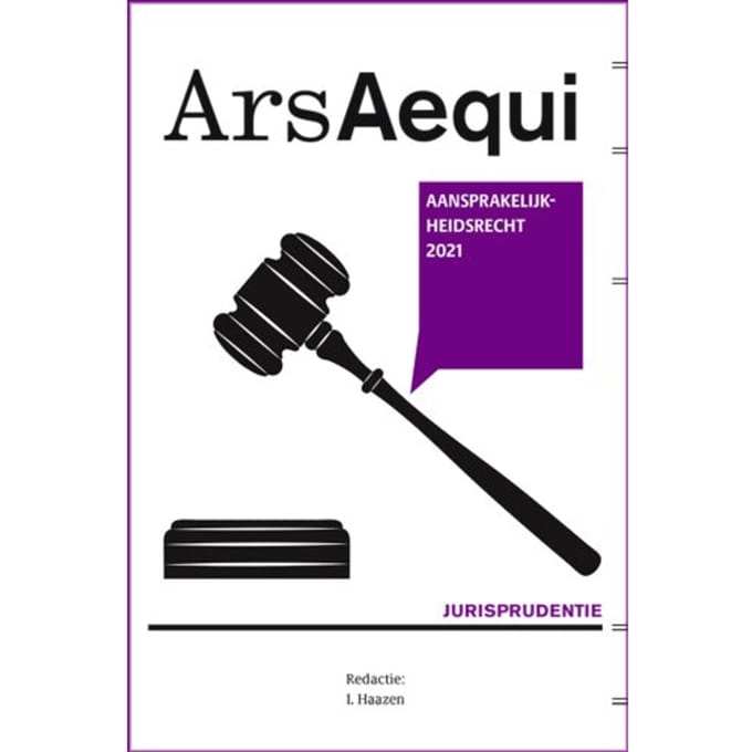 Jurisprudentie Aansprakelijkheidsrecht 2021 - Ars Aequi Jurisprudentie