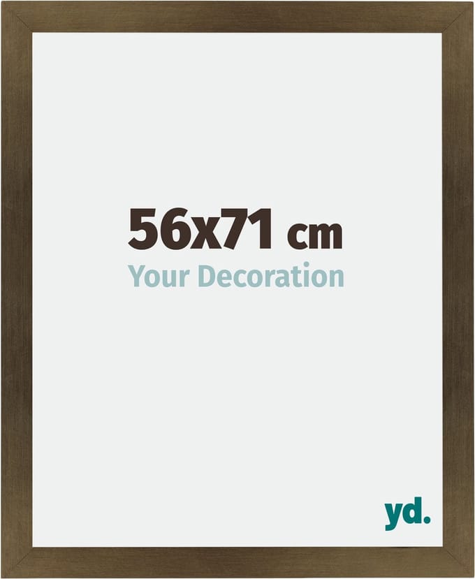Your Decoration - Fotolijst 56x71 cm - MDF - Brons Decor - Mura