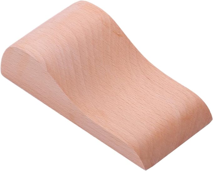 Buig Tool - Leer Gereedschap - Handwerk Projecten - Multifunctioneel Ontwerp - 110 gram - Houtkleur