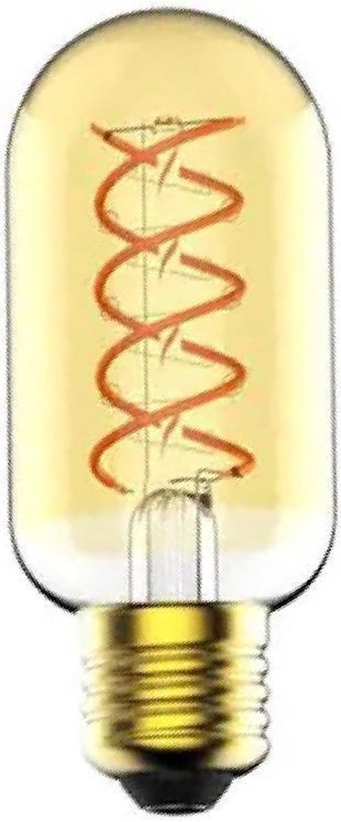 Nordlux - LED Buis T45 - 5W - E27 - Goud Spiraal