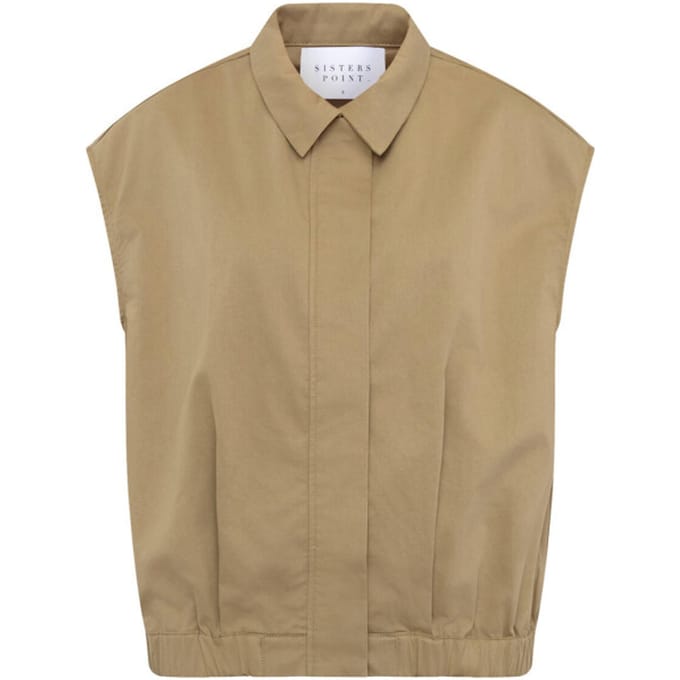 SisterS point Gilet Edith Ve 20209 D.sand Dames Maat - M