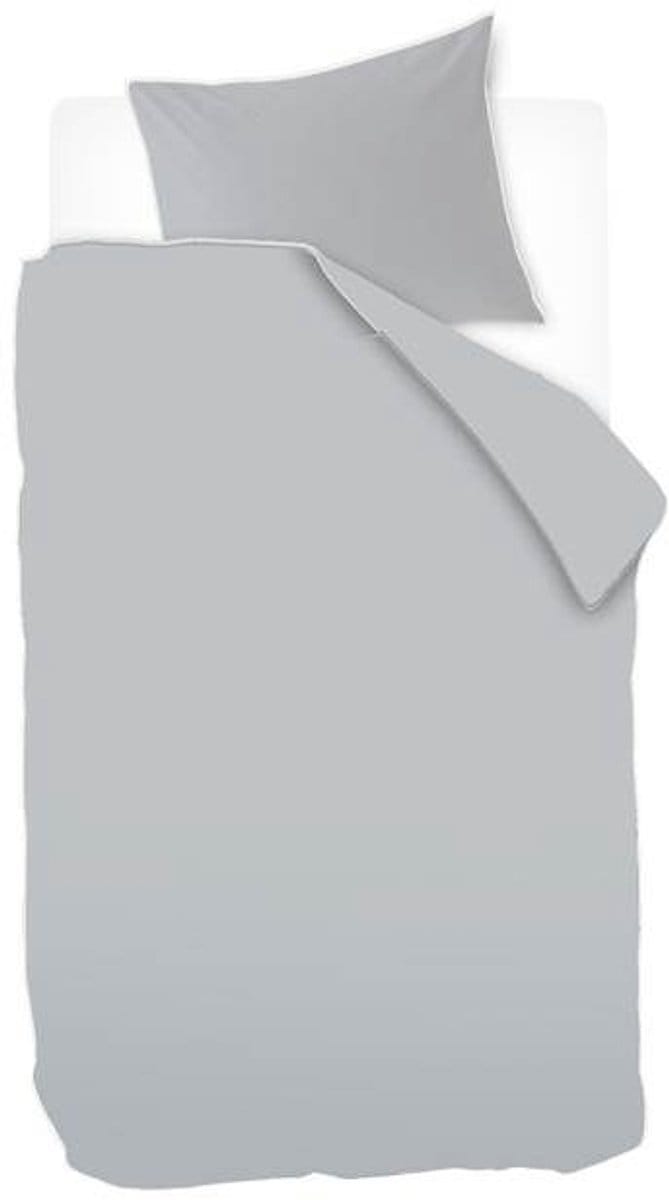 Ivorlyn Sommerset Dekbedovertrek - Eenpersoons - 140x200/220 cm - Light Grey