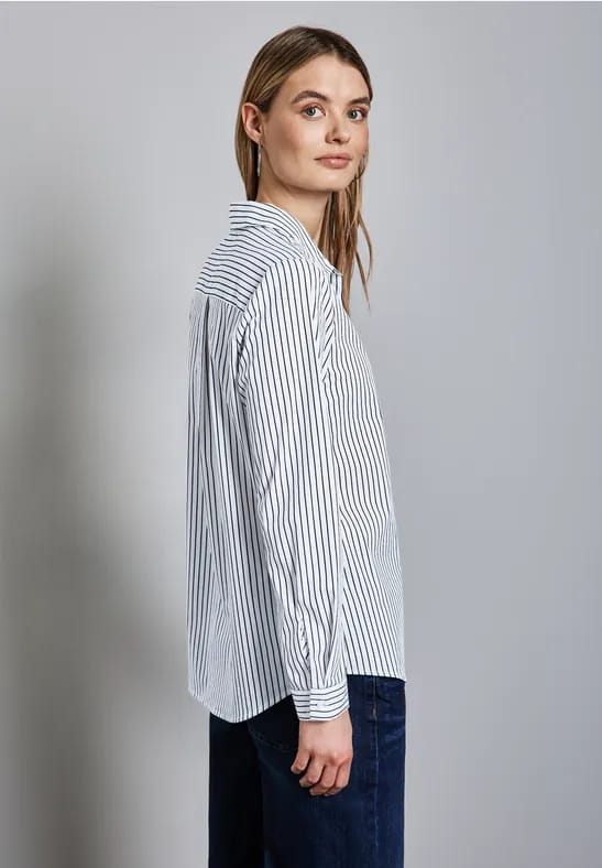 Lange zakelijke blouse