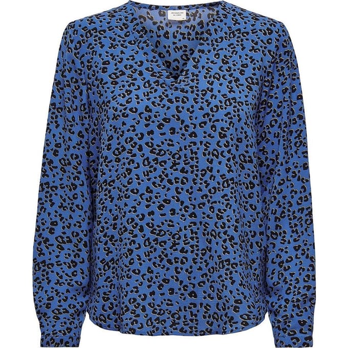 JdY JDYPIPER L/S V-NECK TOP WVN NOOS - Maat 38 - Dames Top