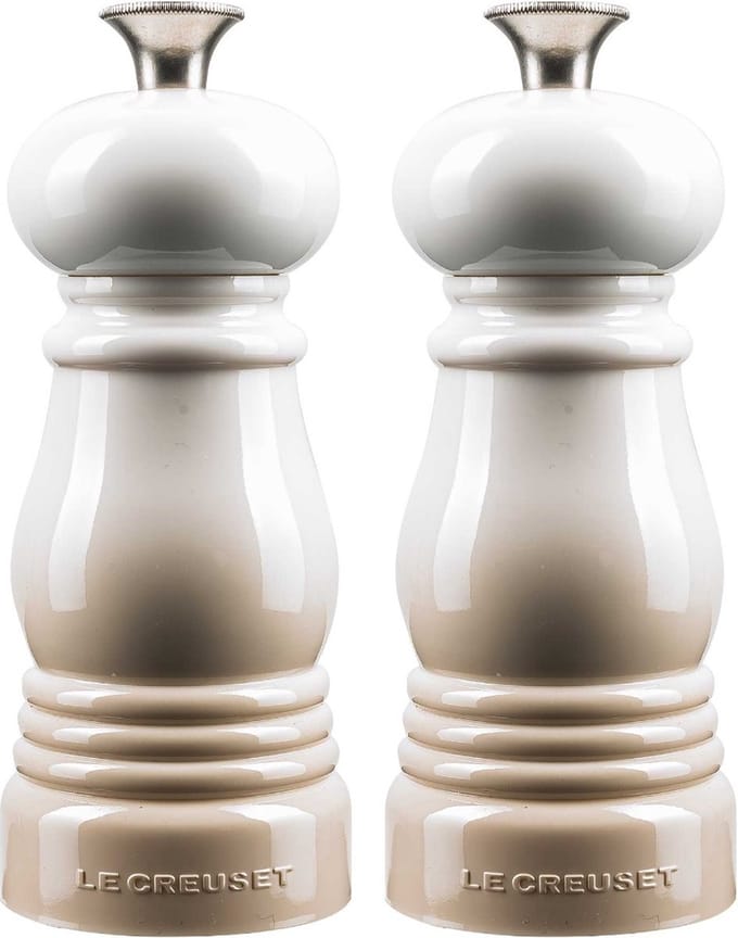 Le Creuset Mini Peper- en Zoutset - Meringue - 12 cm
