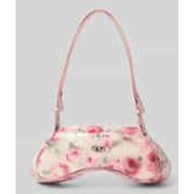 Crossbody tas met labeldetail