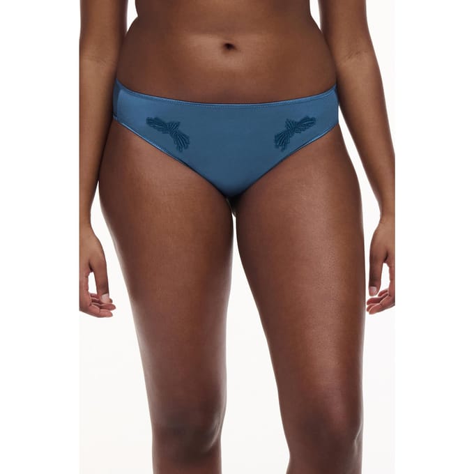 Chantelle Co Bo. Brief Std Std W. Jeans Blue Taglia: 46 | Biancheria intima Outlet | Donna | Blu
