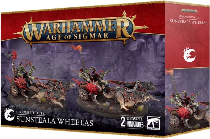 Gloomspite Gitz Sunsteala Wheelas
