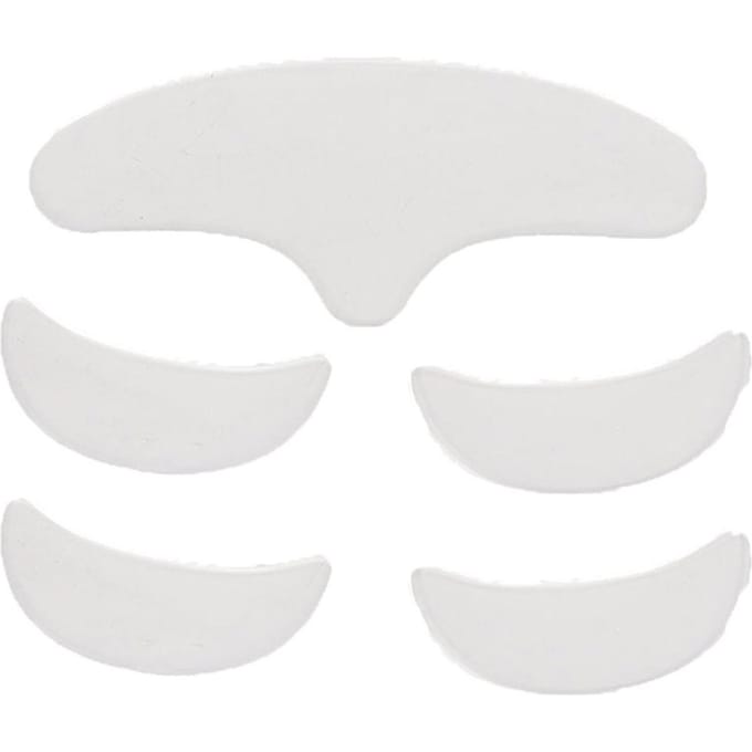 5 stuks anti-rimpel siliconen patch pad huidlifting herbruikbare wasbare voorhoofd oog gezichtspatch white