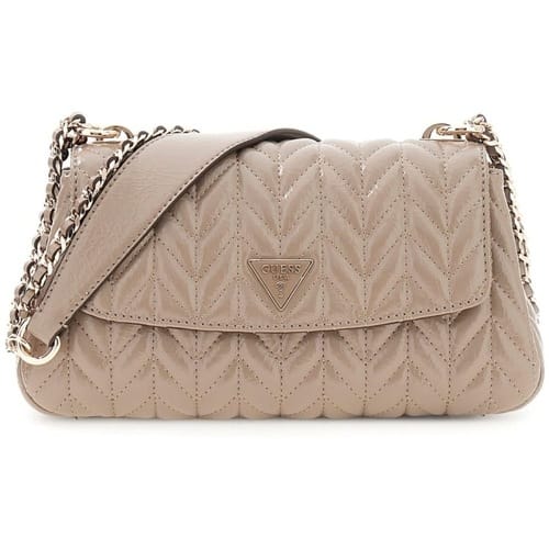GUESS schoudertas Cheryl Convertible Xbody Flap Dark Taupe